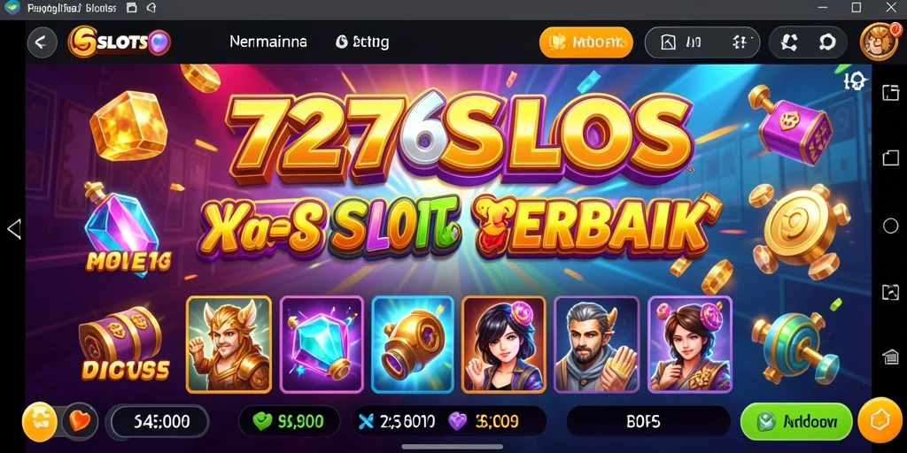 Tampilan seru dari gameplay 7276SLOTS dengan berbagai tema menarik.