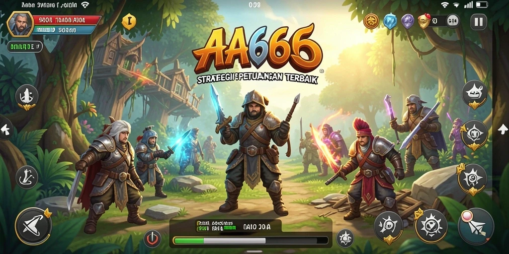 Tampilan gameplay AA666 yang menegangkan dan penuh aksi.