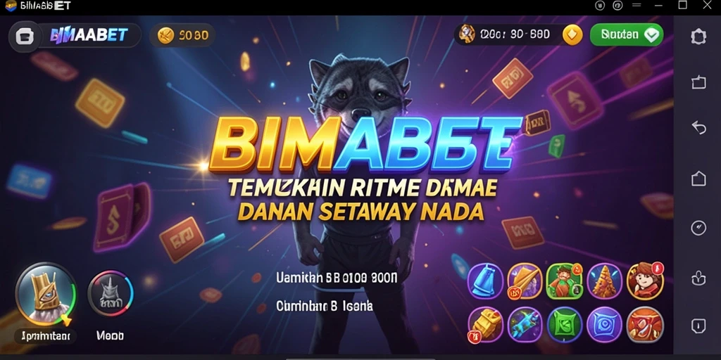 Screenshot gameplay BIMABET dengan momen bermain yang seru.
