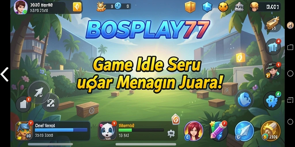 Tampilan gameplay BOSPLAY77 yang menarik dan memikat.