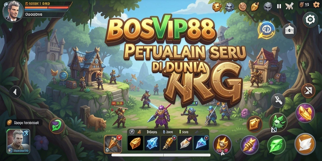 Tampilan gameplay seru dan mendalam di BOSVIP88.
