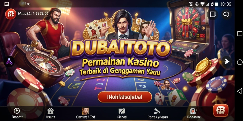 Tampilan menarik dari gameplay Kasino DUBAITOTO.