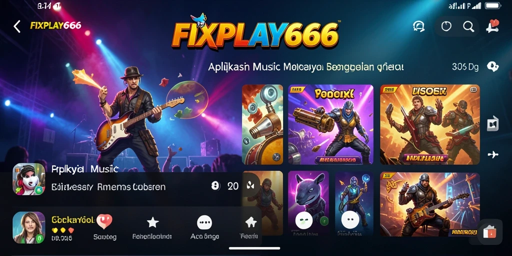 Tampilan gameplay FIXPLAY666 yang seru dan interaktif.