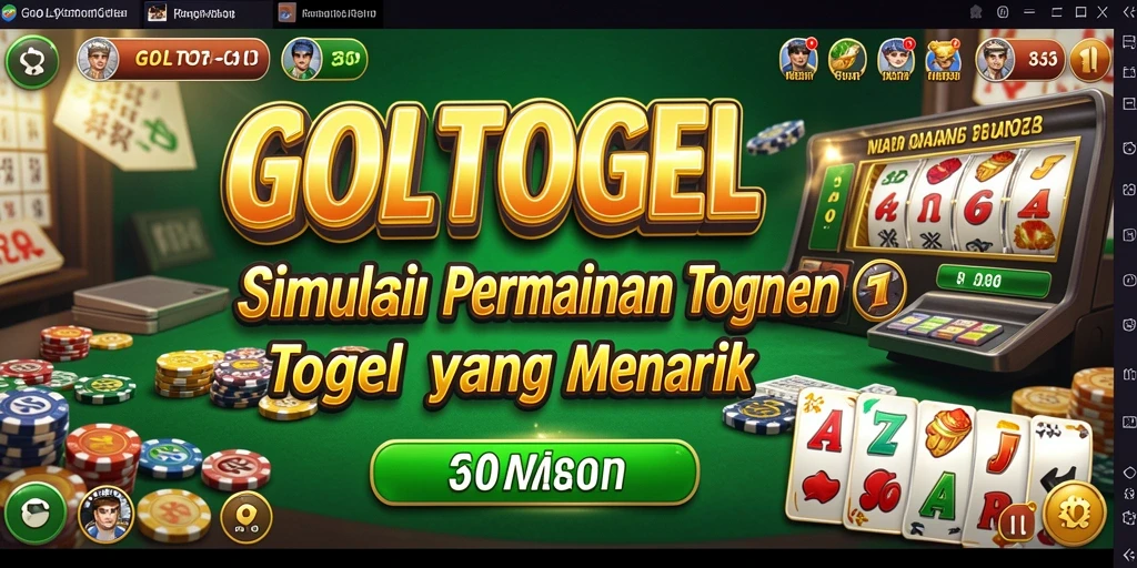 Tampilan gameplay GOLTOGEL yang interaktif dan menarik.