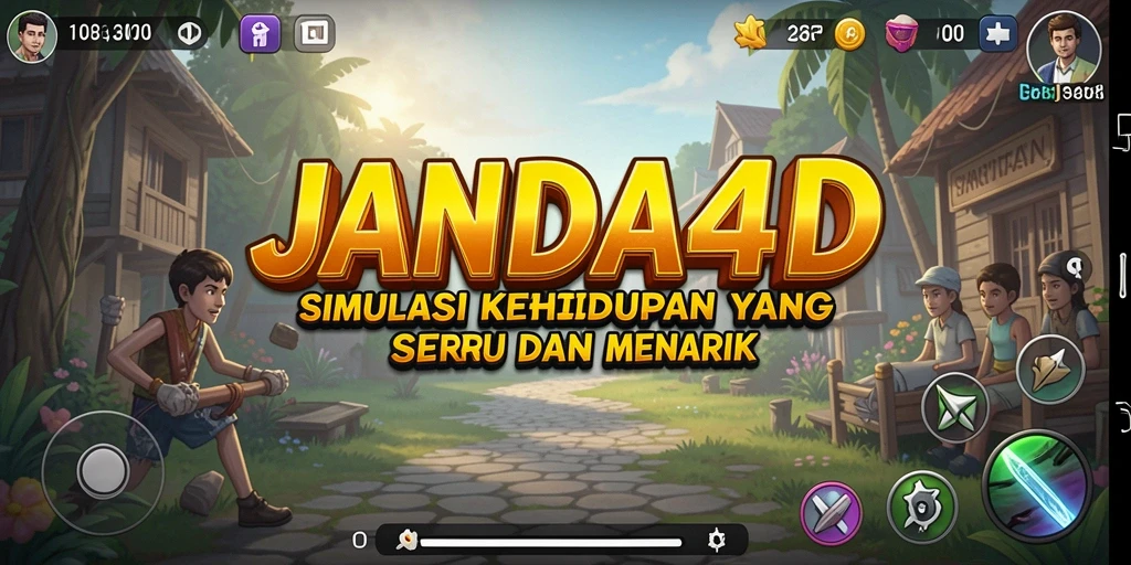 Tampilan screenshot JANDA4D menampilkan grafis dan gameplay Simulation yang imersif.