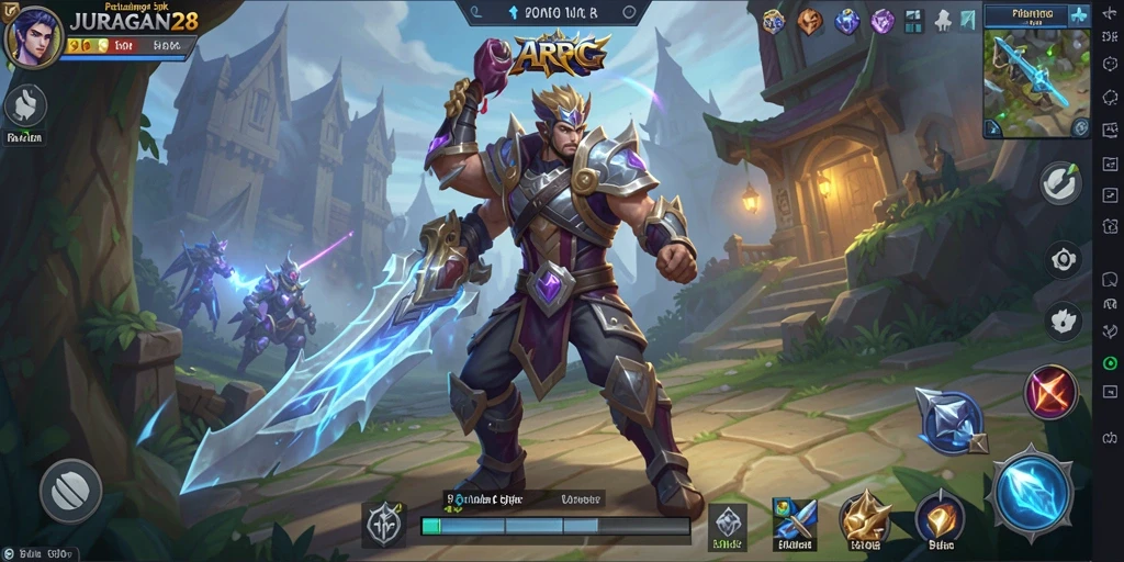 Berbagai aksi seru dalam gameplay JURAGAN28 yang mendebarkan.