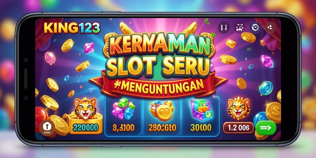 Gameplay slot yang menarik dengan efek visual memukau.