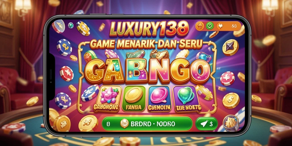 Screenshot gameplay LUXURY138 menampilkan keseruan bermain Bingo.