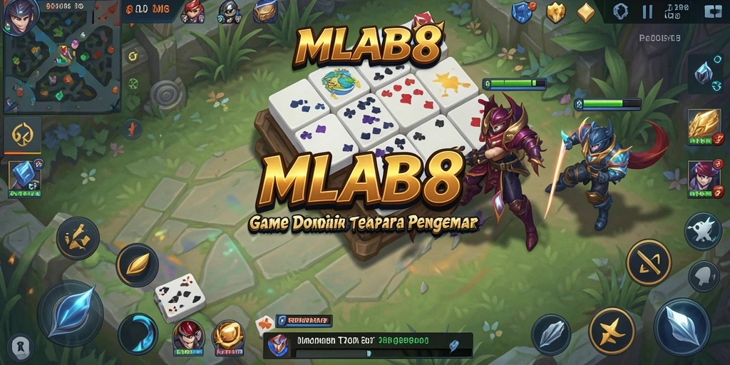Gameplay domino yang seru dan menantang dalam MLBB8.