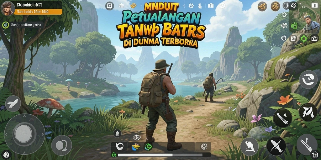 Tampilan epic gameplay di dunia terbuka MNDUIT.