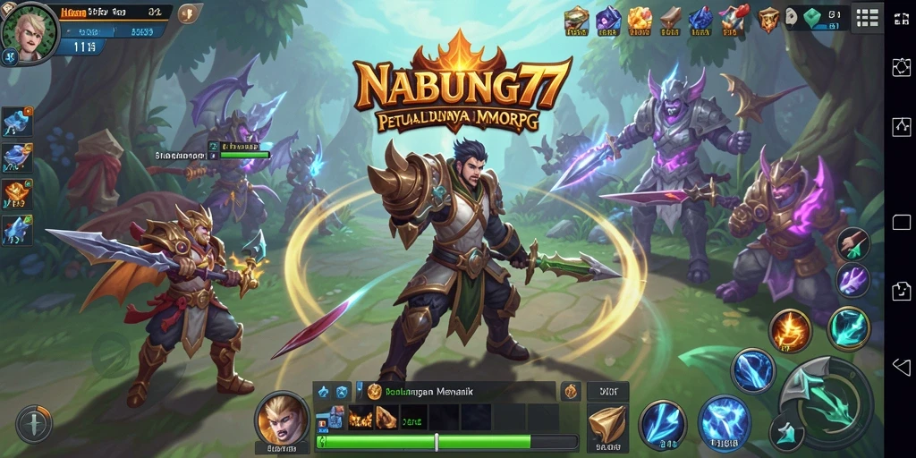 Gameplay seru di dalam dunia MMORPG NABUNG77.