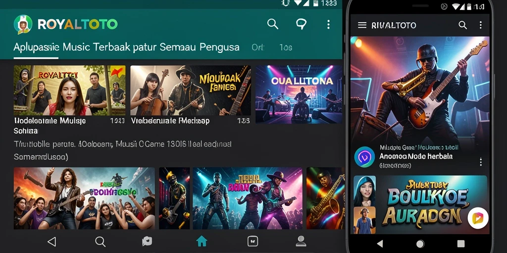 Screenshot gameplay ROYALTOTO menunjukkan interaksi seru antar pengguna.