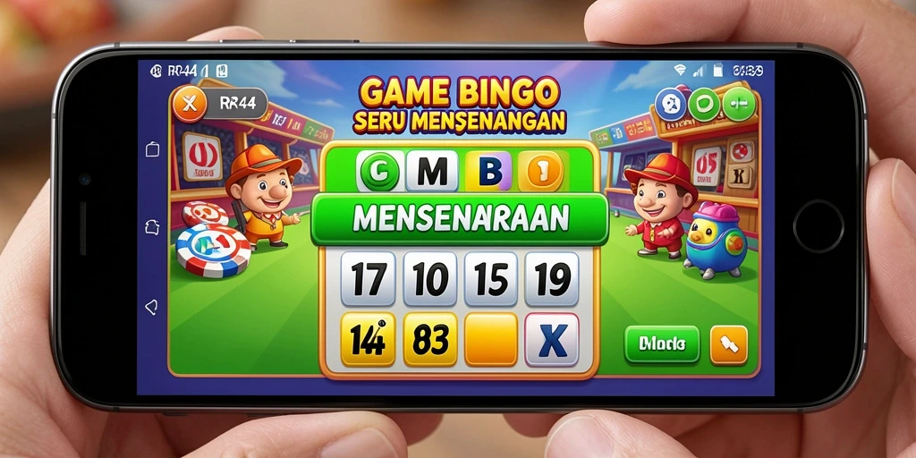 Screenshot gameplay Bingo yang seru dan interaktif di RR44.