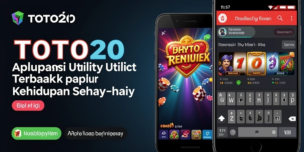 Tampilan antarmuka utama TOTO20 dengan berbagai fitur canggih.