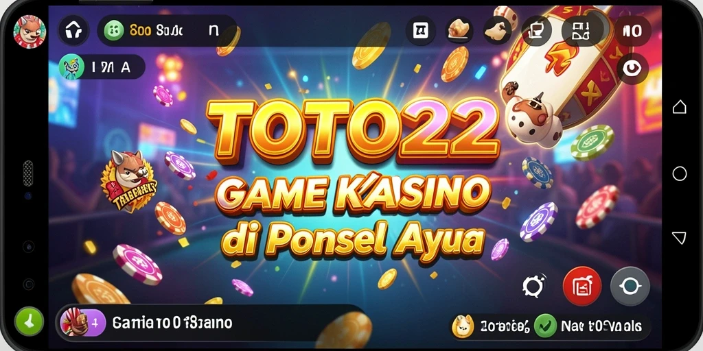 Tampilan gameplay Kasino yang mengasyikkan dan interaktif.